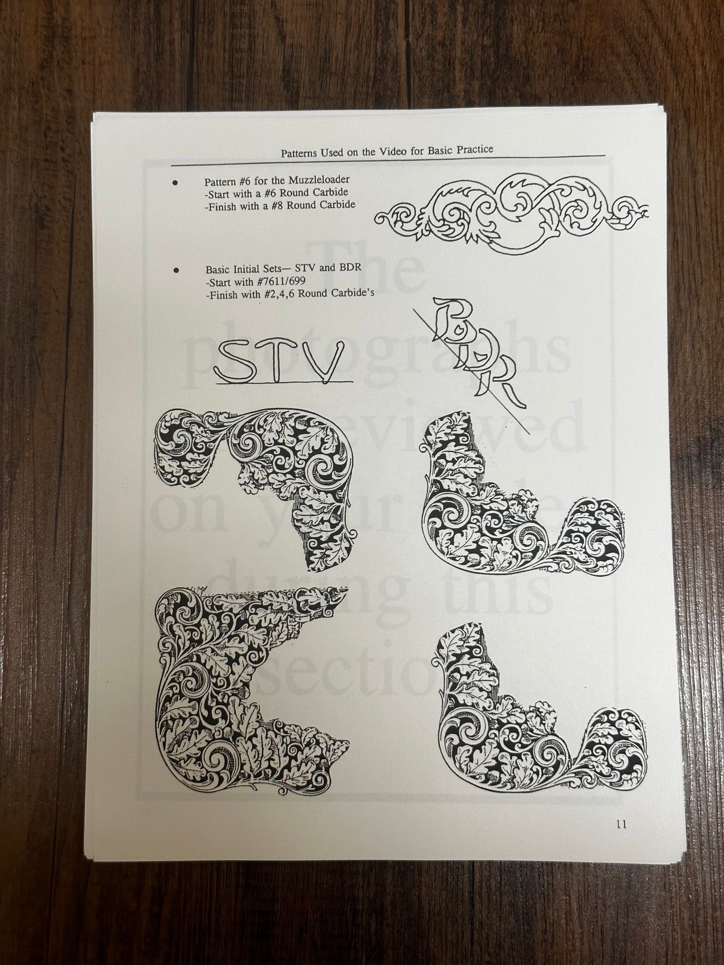 Gunstock Artwork and Instructions
