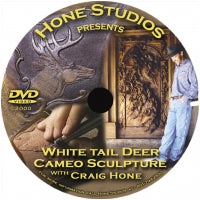 DVD - White Tail Deer Cameo Sculpture